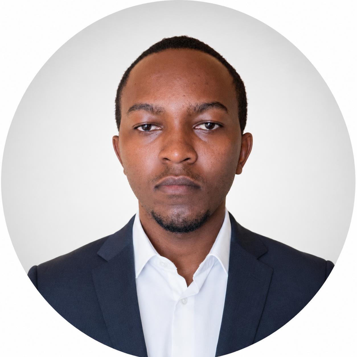 Portrait of Simon Mutunga, geospatial engineer